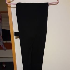 Black dress up pants